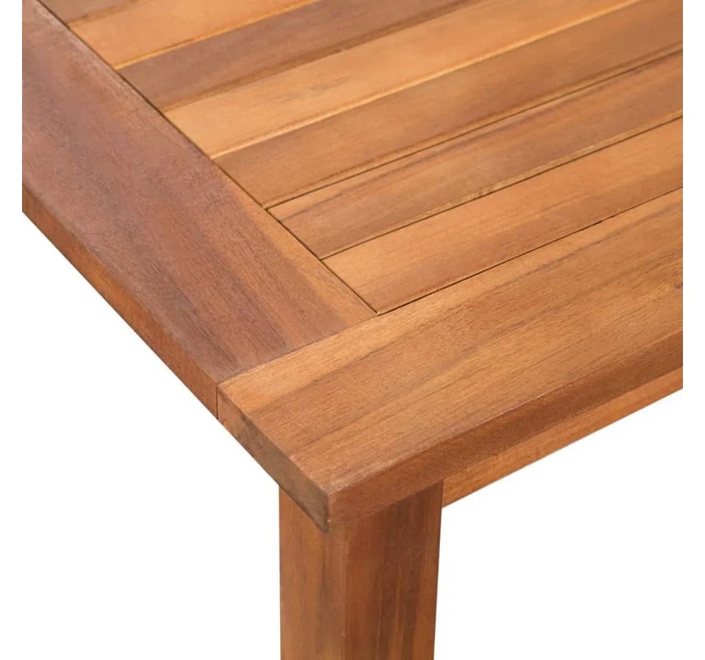 vidaXL Garten-Essgruppe 7-tlg. Poly Rattan Schwarz Braun - Bild 4