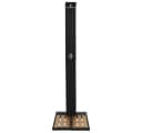 vidaXL Gartendusche Pulverbeschichteter Stahl PE Rattan WPC Bild 4