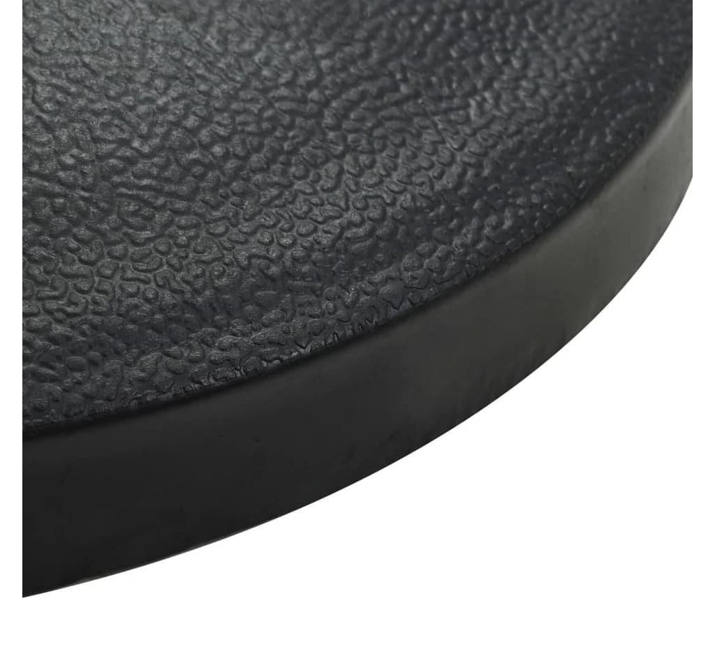 vidaXL Schirmhalter Halbrund 15 kg Schwarz Polyharz - Bild 4