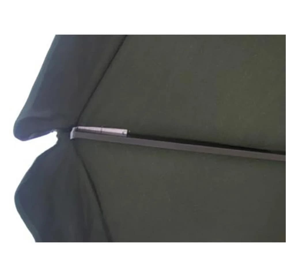 vidaXL Sonnenschirm Grün Aluminium 500 cm - Bild 4
