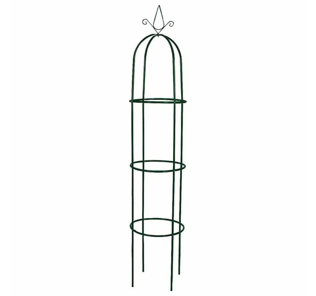 vidaXL Pergola Garten-Ranktürme 2 Stk. Dunkelgrün - Bild 4