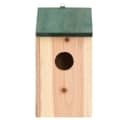 vidaXL Vogelhaus 4 Stk. Holz 12x12x22 cm Bild 3