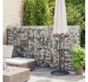 vidaXL Gartenzaun Steinkorb Gabione mit Deckeln Verzinkter Draht Bild 1