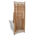 vidaXL Gartenliege Liegestuhl Bambus Bild 5