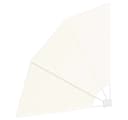 vidaXL Sonnenschirm Faltbarer Balkonfächer Creme 140x140 cm Bild 4