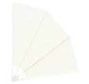 vidaXL Sonnenschirm Faltbarer Balkonfächer Creme 140x140 cm Bild 5