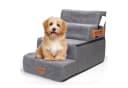 nobleza Hundetreppe für Kleine Hunde mit Fusselrolle Bild 2