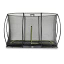 EXIT Silhouette Ground Gartentrampolin Schwarz 244x366 cm mit Sicherheitsnetz Bild 2