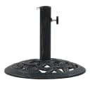 vidaXL Schirmhalter Gusseisen Bronze 9 kg mit Adapter Bild 5