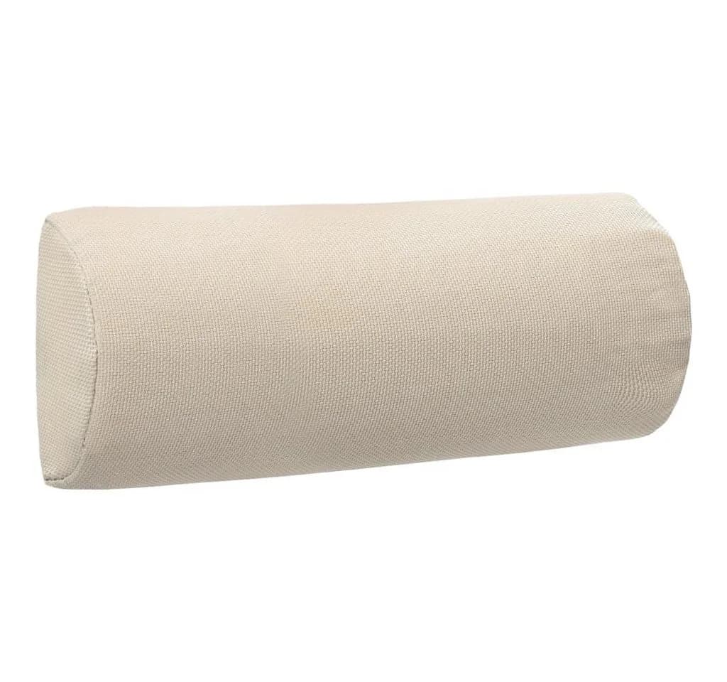 vidaXL Sitzauflage Kopfstütze Creme Textilene - Bild 2