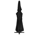 vidaXL Sonnenschirm Schwarz Aluminium-Mast 500 cm Bild 3