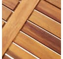 vidaXL Gartentisch Garten-Couchtisch Klappbar Massivholz Bild 5