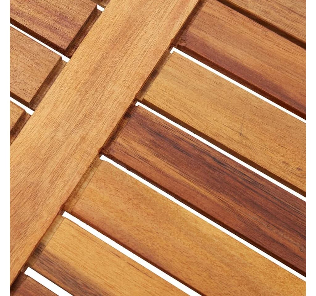 vidaXL Gartentisch Garten-Couchtisch Klappbar Massivholz - Bild 5