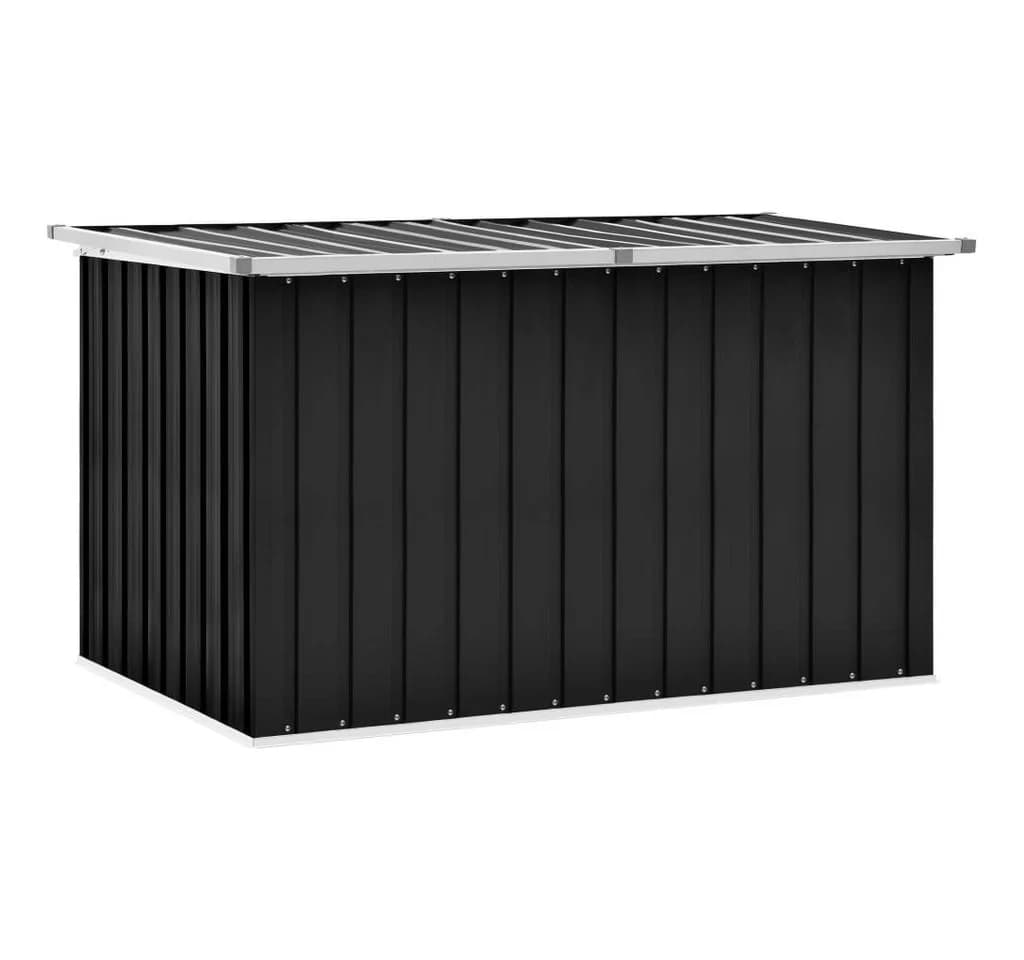 vidaXL Gartenbox Anthrazit Aufbewahrungsbox Stahl