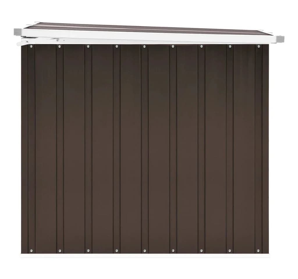 vidaXL Gartenbox Braun Verzinkter Stahl Aufbewahrungsbox - Bild 4
