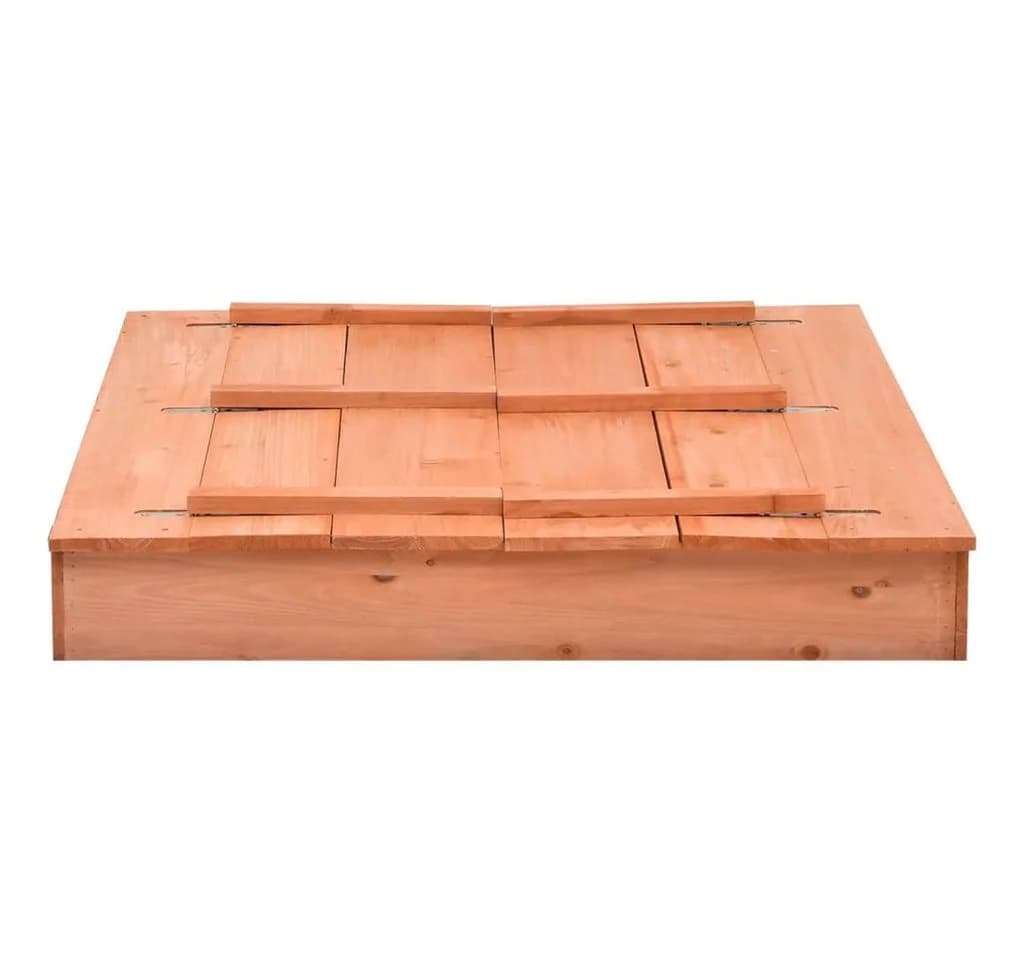 vidaXL Sandkasten Tannenholz mit Klappdeckel - Bild 2