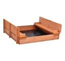 vidaXL Sandkasten Tannenholz mit Klappdeckel Bild 4