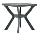 vidaXL Gartentisch Bistrotisch Grün Kunststoff Bild 3