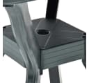 vidaXL Gartentisch Bistrotisch Grün Kunststoff Bild 5