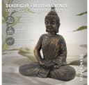 ECD Germany Buddha Figur Bronze Polyresin Deko Bild 1