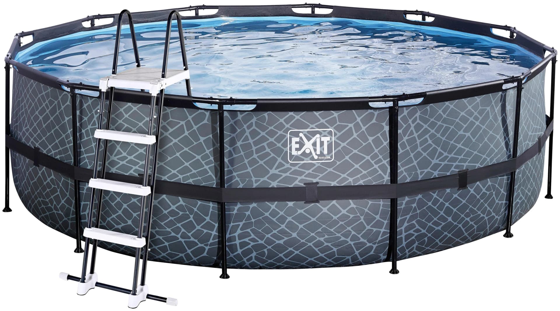 EXIT Schwimmbecken 450x122 cm inkl. Sicherheitsleiter