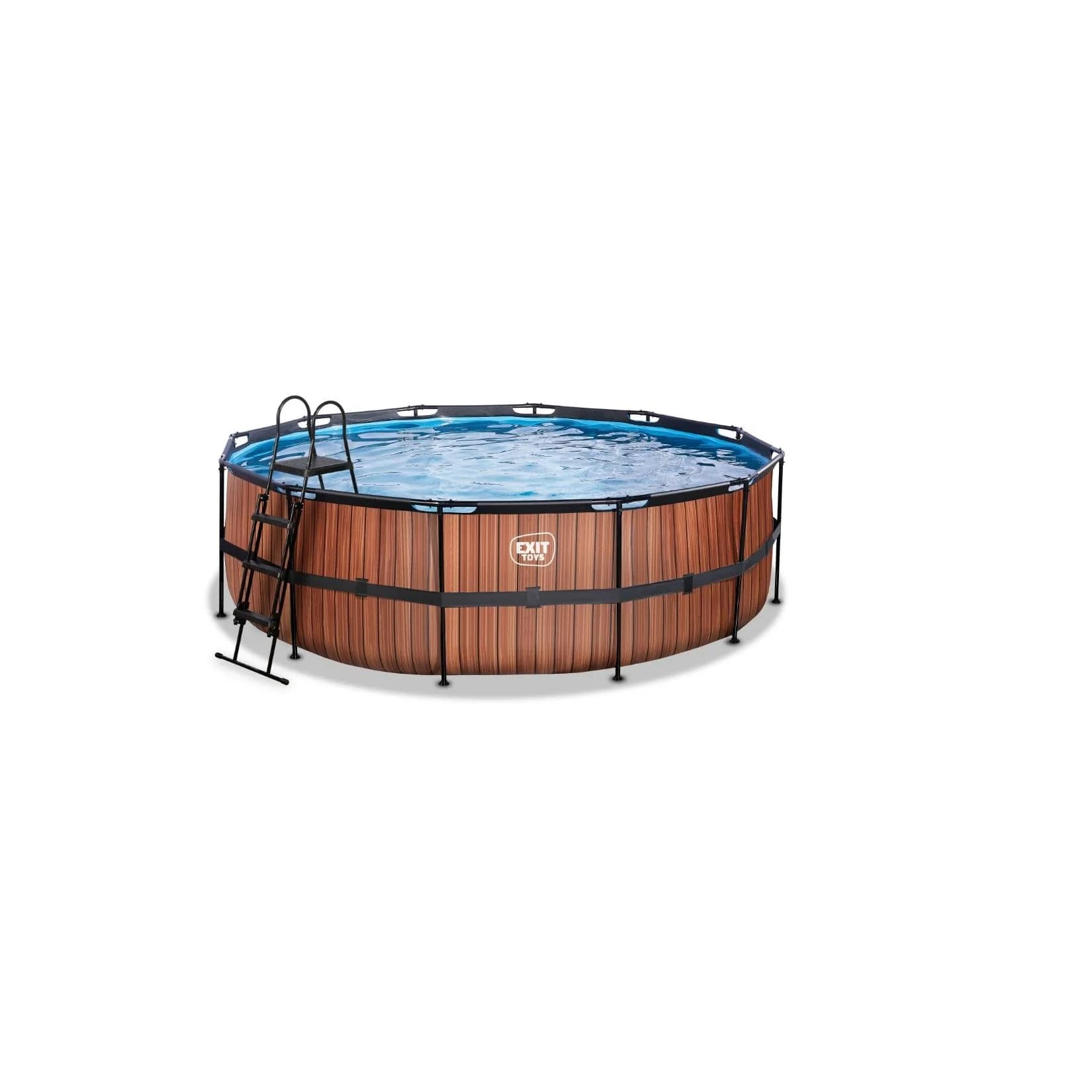 EXIT Framepool 450x122 cm mit Kartuschenfilter und Leiter