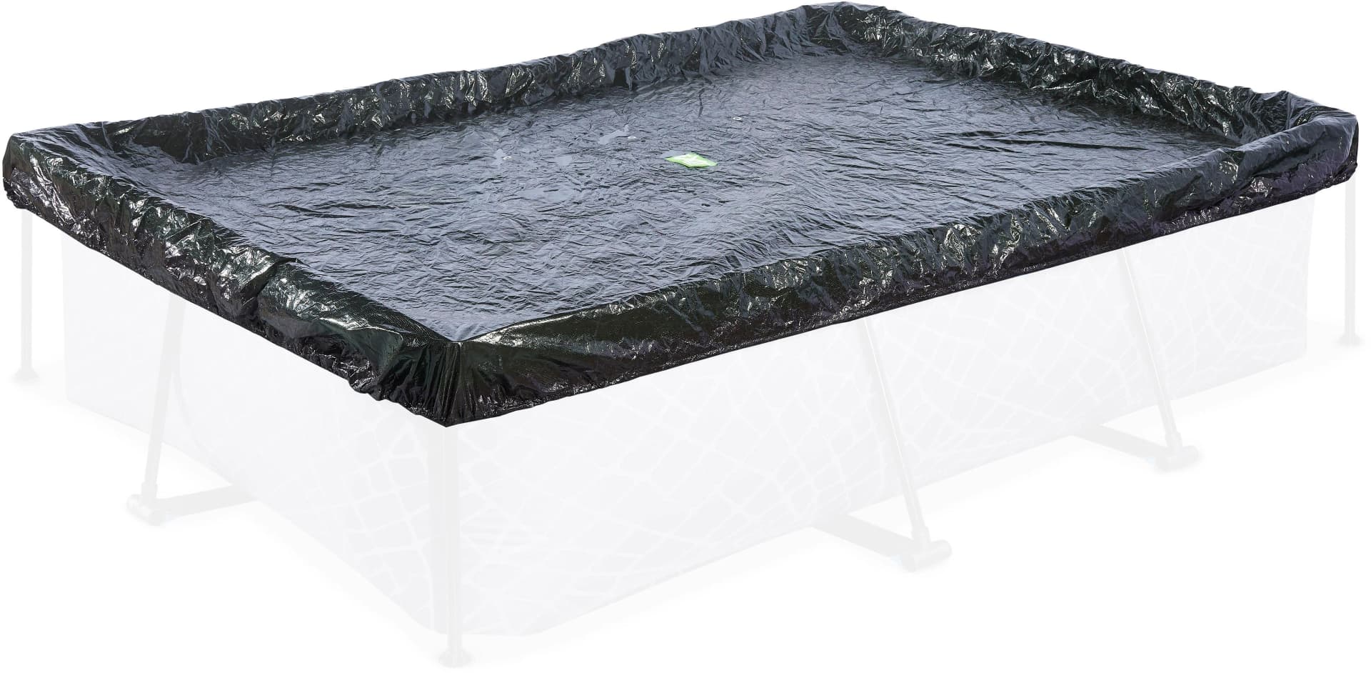 EXIT Pool-Abdeckplane Rechteckig 153x214cm Schwarz Kunststoff - Bild 2