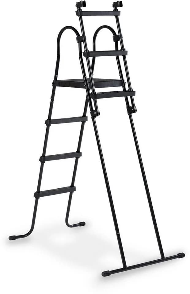 EXIT Poolleiter Schwarz für Rahmenhöhen 108-122 cm mit Anti-Rutsch-Sprossen - Bild 3