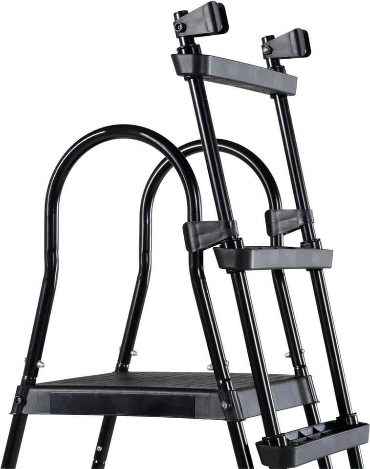 EXIT Poolleiter Schwarz für Rahmenhöhen 108-122 cm mit Anti-Rutsch-Sprossen - Bild 4
