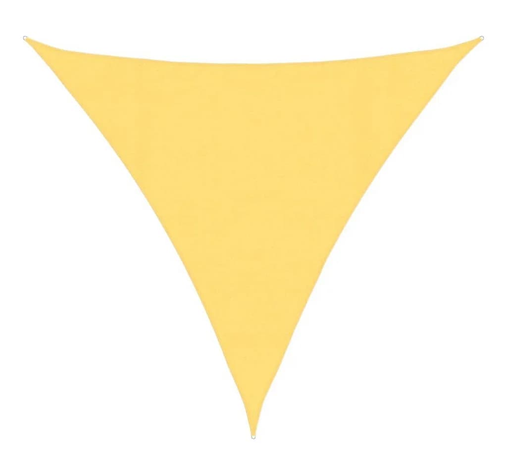 vidaXL Sonnensegel Beige 4x4x4 m HDPE Dreieckig - Bild 2