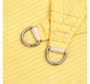 vidaXL Sonnensegel Beige 4x4x4 m HDPE Dreieckig Bild 5