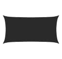 vidaXL Sonnensegel 3x6 m Schwarz HDPE UV-Schutz Bild 2