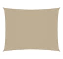 vidaXL Sonnensegel Rechteckig 3,5x4,5 m Beige Oxford-Gewebe Bild 2