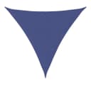 vidaXL Sonnensegel Dreieckig Blau Oxford-Gewebe Bild 2