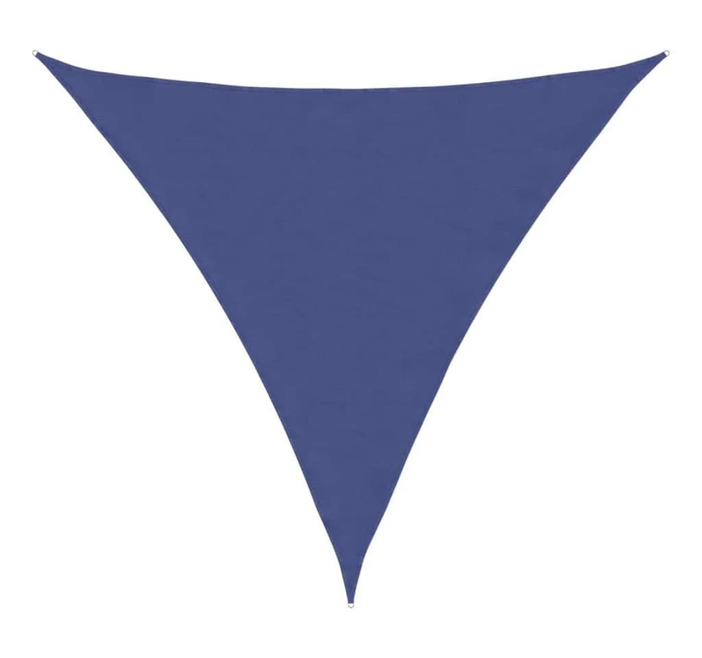 vidaXL Sonnensegel Dreieckig Blau Oxford-Gewebe - Bild 2