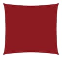 vidaXL Sonnensegel Quadratisch 4x4 m Rot PU-Gewebe Bild 2