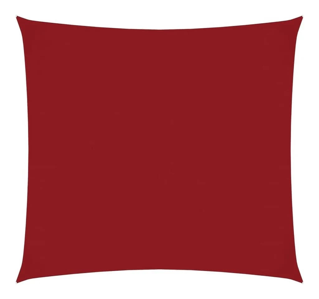 vidaXL Sonnensegel Quadratisch 4x4 m Rot PU-Gewebe - Bild 2