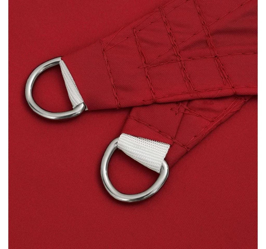 vidaXL Sonnensegel Quadratisch 4x4 m Rot PU-Gewebe - Bild 5