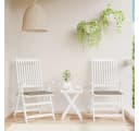 vidaXL Sitzauflage Gartenstuhl-Kissen Taupe Oxford-Gewebe 2 Stk. Bild 1