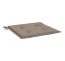 vidaXL Sitzauflage Gartenstuhl-Kissen Taupe Oxford-Gewebe 2 Stk. Bild 5