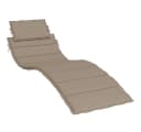 vidaXL Sitzauflage Sonnenliegen Taupe Oxford-Gewebe Bild 2