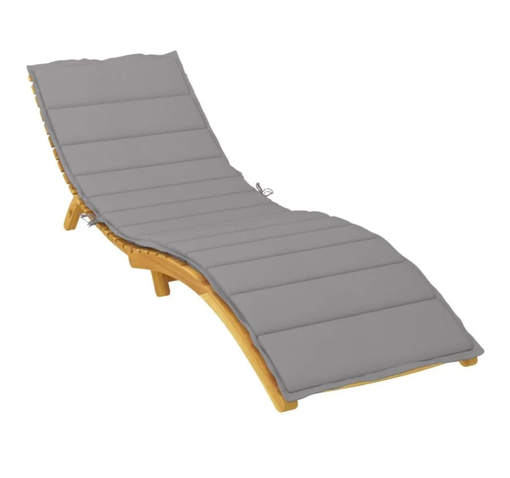 vidaXL Sitzauflage Grau Oxford-Gewebe mit Kissen - Bild 3