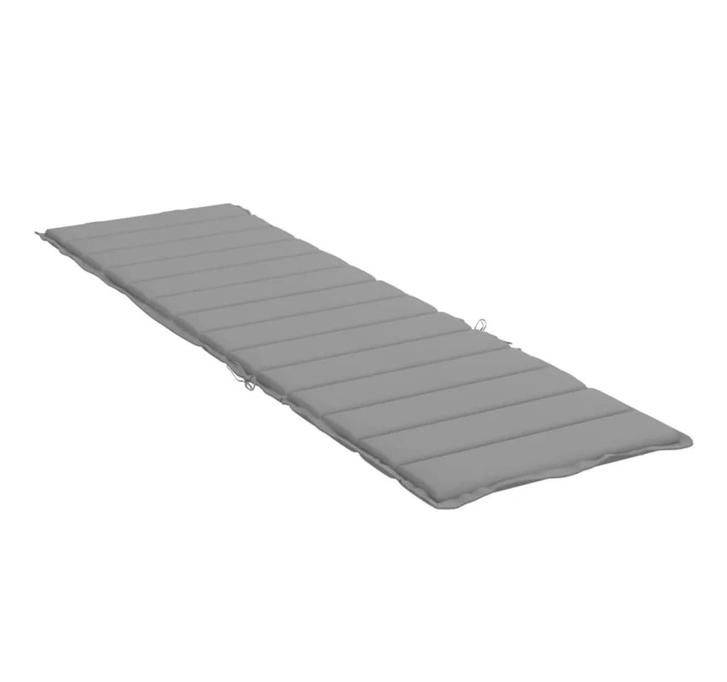 vidaXL Sitzauflage Grau Oxford-Gewebe mit Kissen - Bild 4