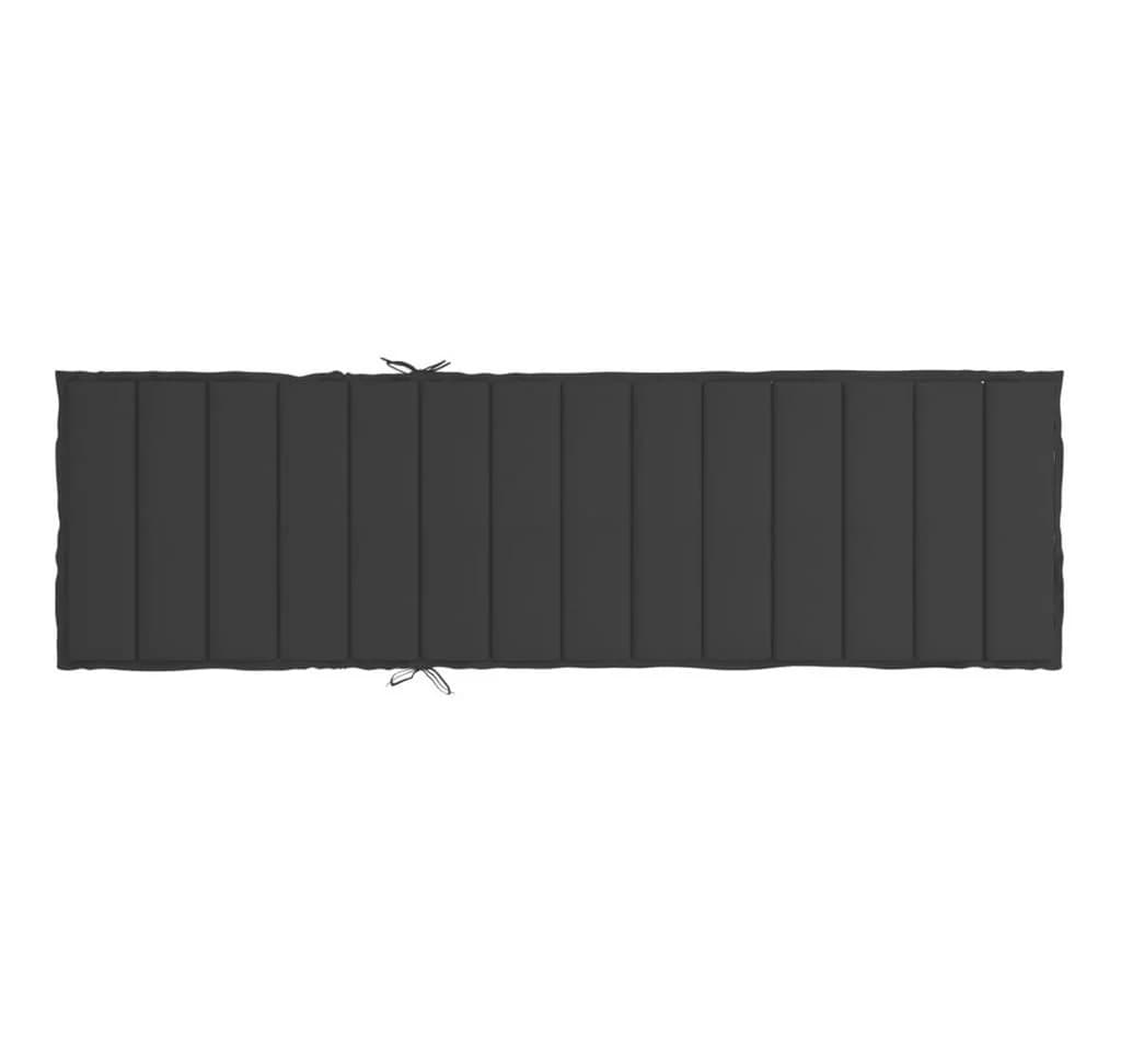 vidaXL Sitzauflage Sonnenliegen Schwarz Oxford-Gewebe - Bild 5