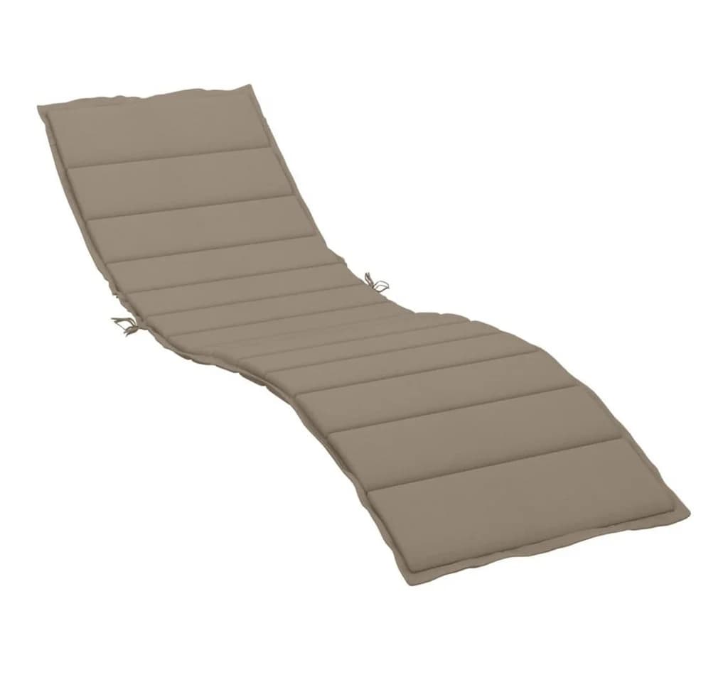 vidaXL Sitzauflage Taupe Oxford-Gewebe Wasserabweisend - Bild 2