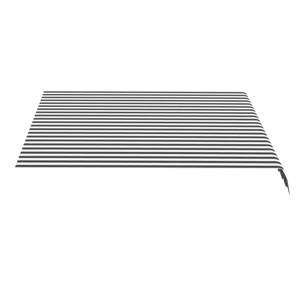 vidaXL Markisenbespannung Anthrazit und Weiß 3x2,5 m - Bild 3