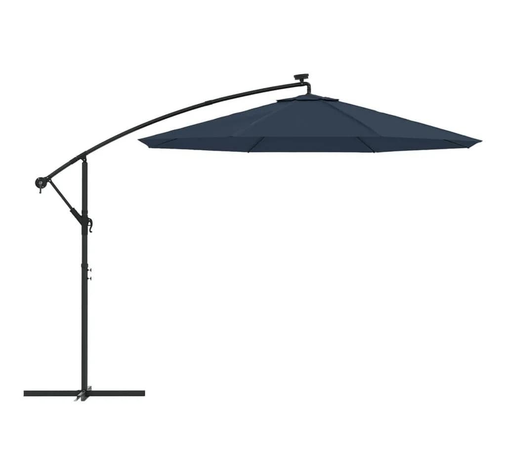 vidaXL Sonnenschirm Ersatzbezug Ampelschirm Blau 350 cm - Bild 5