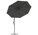 vidaXL Sonnenschirm Ersatzbezug Anthrazit 350 cm Bild 4