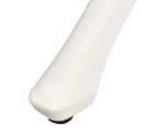 vidaXL Gartentisch Weiß Aluminiumguss Rund Bild 5
