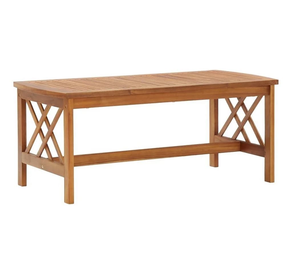 vidaXL Gartenlounge-Set 5-tlg. Massivholz Vintage mit Auflagen